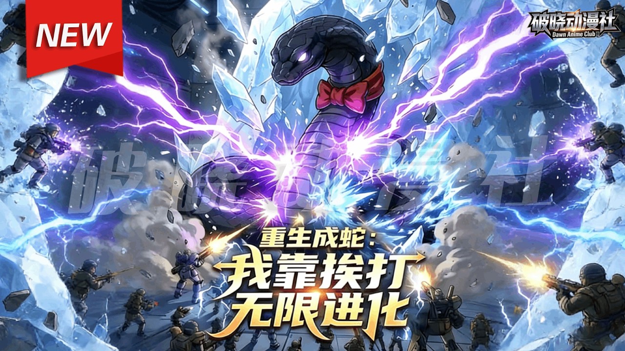 MULTISUB📢新番上线《重生成蛇：我靠挨打无限进化》第1~63集丨废土世界，开局重生成为黑蟒，觉醒超级沙包系统，只要挨打就能变强！在废墟深处，守护家园，一步步书写传奇！#漫剧 #破晓动漫社