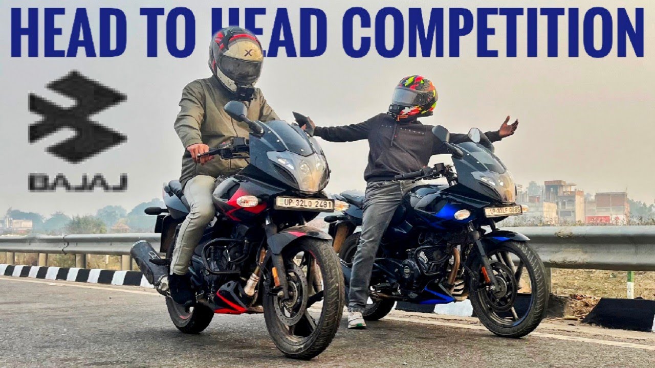 Bajaj Pulsar 220f bs6 против Bajaj Pulsar 220f bs4 || Соревнование лицом к лицу