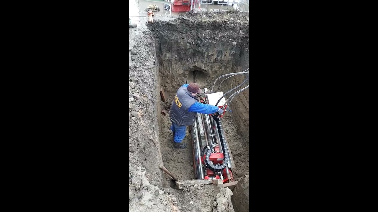 Subtraversare cu utilaj Terra Mini-Jet de la Imocon