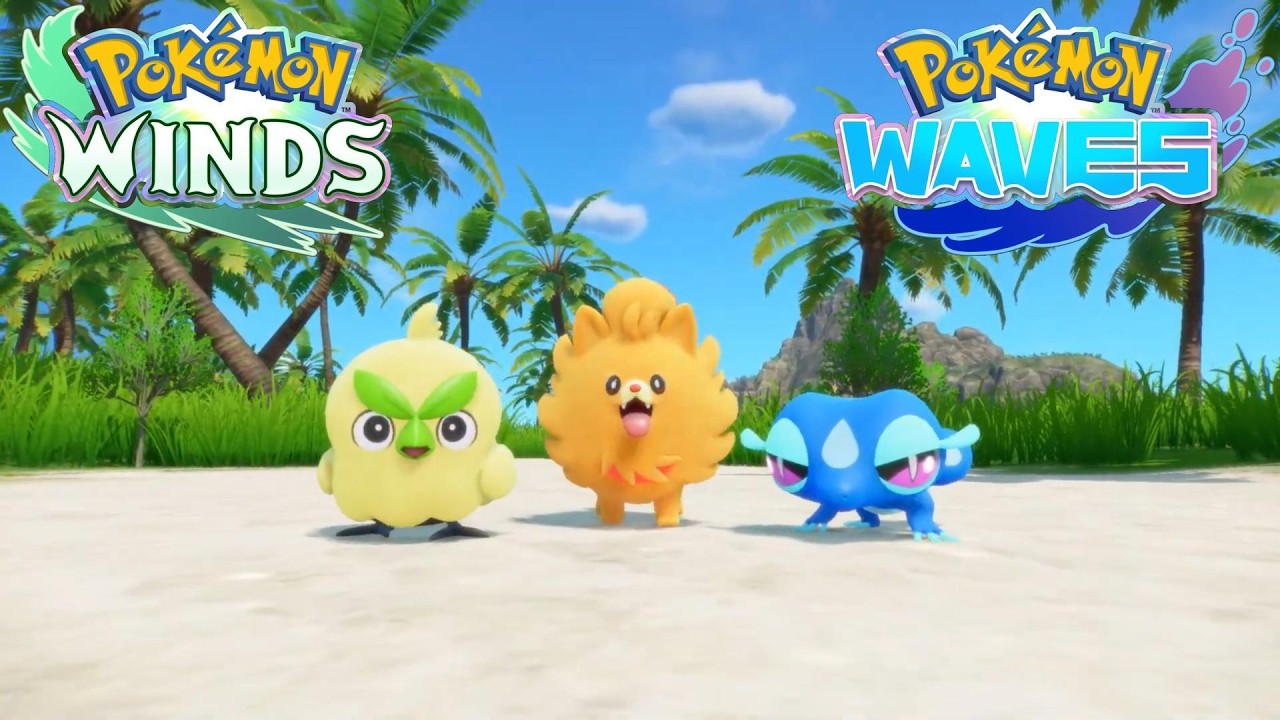 Pokemon Winds & Waves - Gen 10 Partner Pokemon (Browt & Pombon & Gecqua)