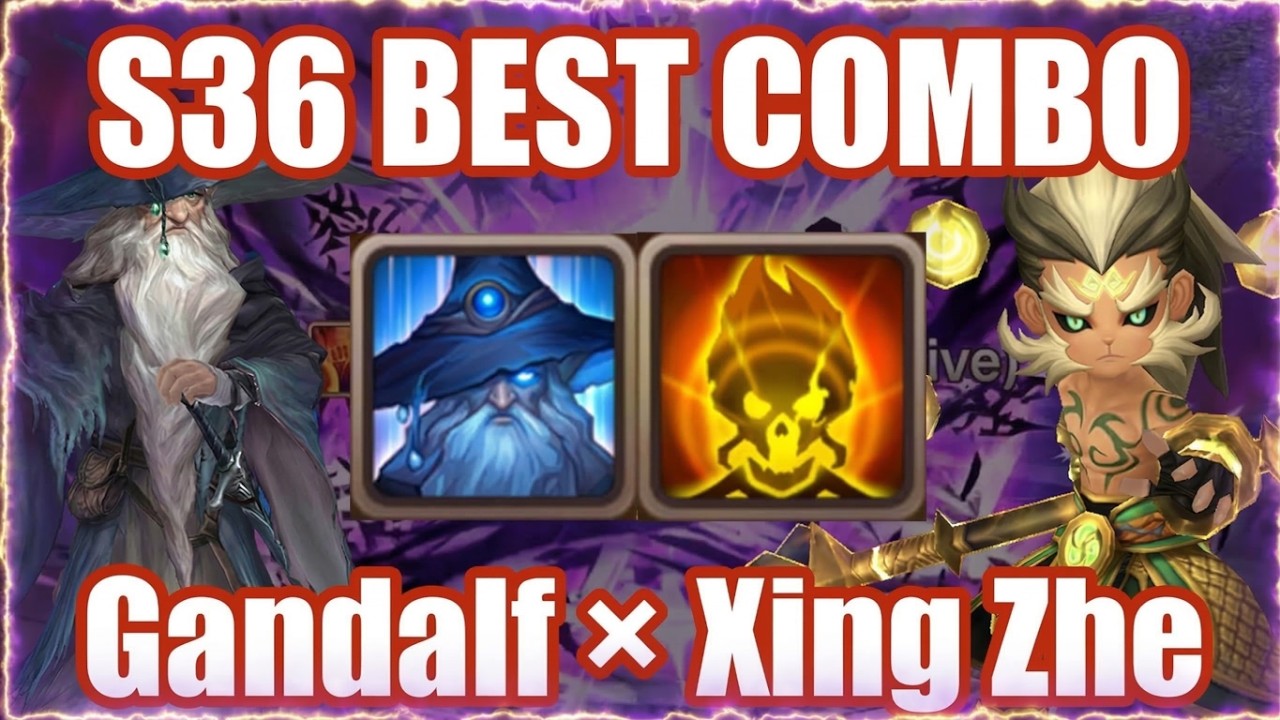 Water Gandalf × Xing Zhe is Season36 Best Strong Combo😆😆😆【Summoners War RTA】