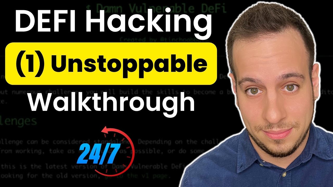 Damn Vulnerable DEFI Unstoppable + Setup Walkthrough - Solidity Smart Contract Hacking CTF Solutions