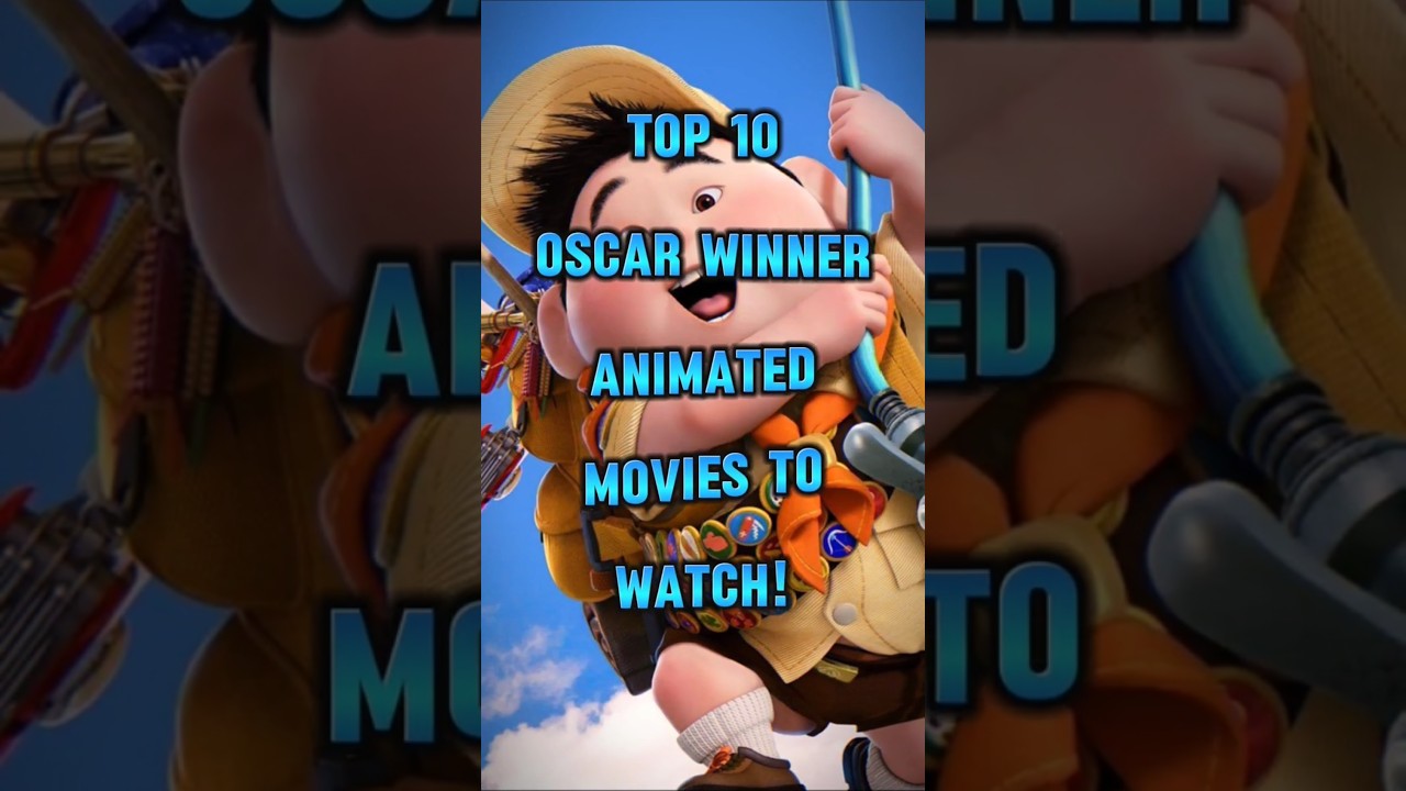 Top 10 BEST Animated Movies of ALL TIME | Oscar Winners✨
