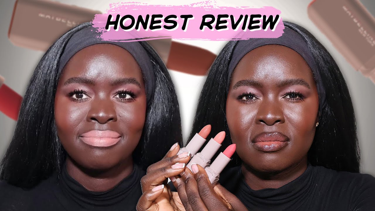 Swatching Maybelline Serum Lipsticks on Darkskin | Yay or Nay?