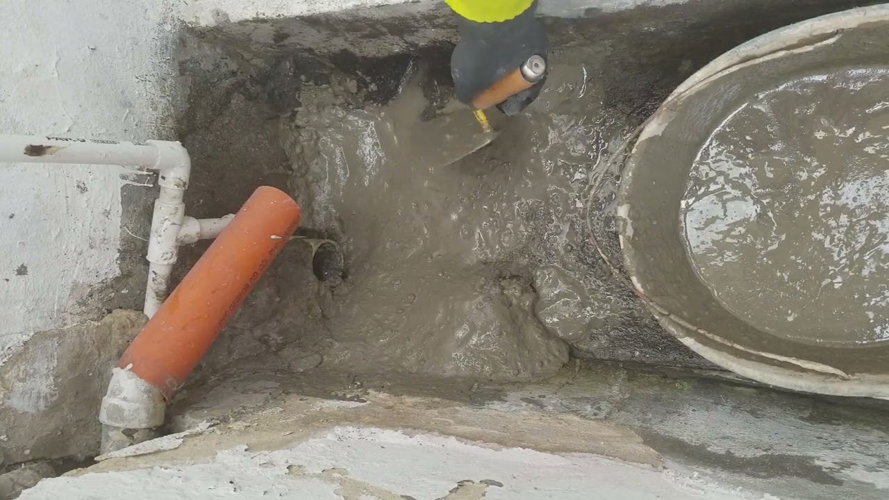 Reparar viga canal o canal en concreto