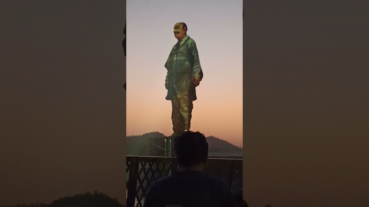 Statue of Unity - Night Show