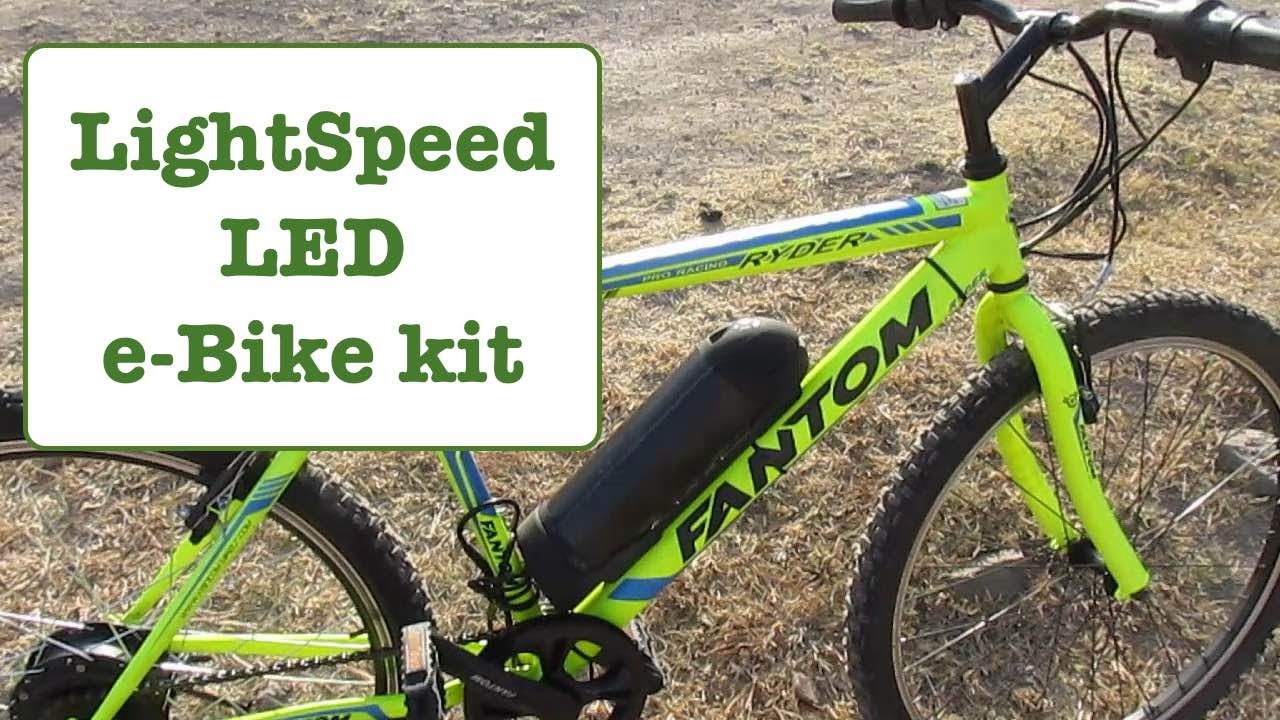 LightSpeed LED e-Bike kit : Review