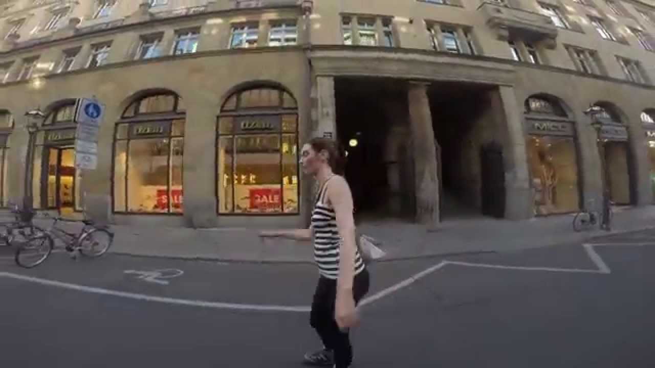 Inliner in der Stadt