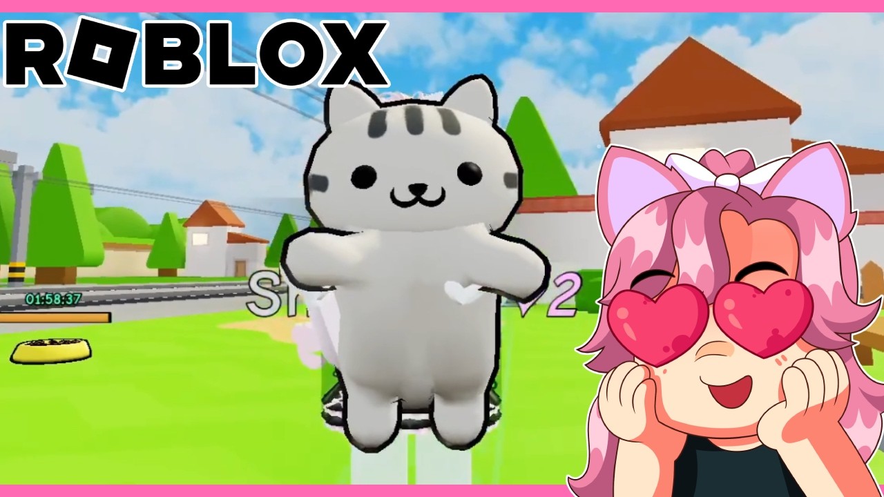 Умираю от умиления!! Забота о кошках в Roblox!!