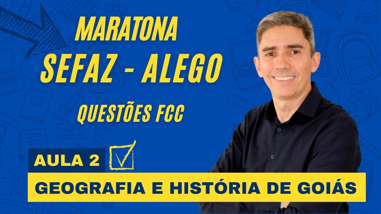 Geo-história de Goiás: questões comentadas  FCC 2018
