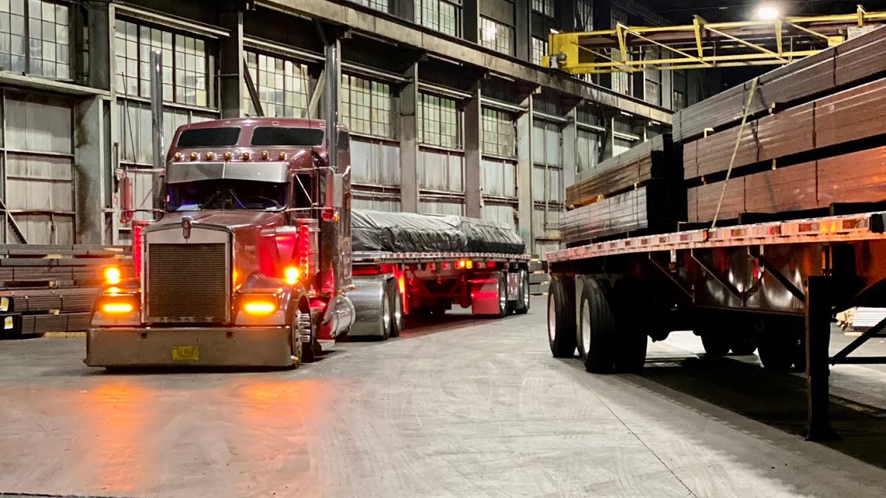 Doing my usual 3 pick ups in SOCAL in my 25 year old Kenworth