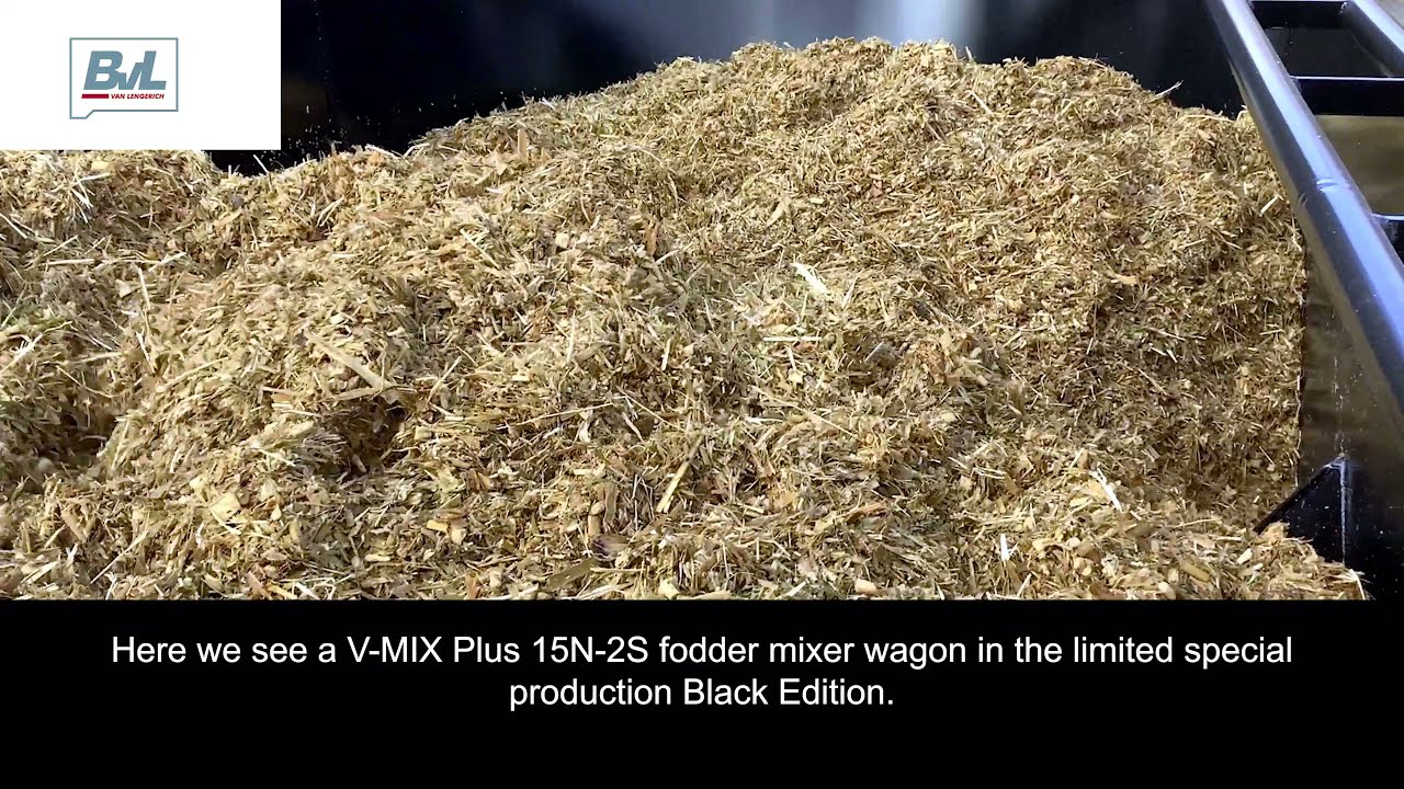BvL BvL feed mixer wagon 15N-2S Black Edition - practical application in ukraine