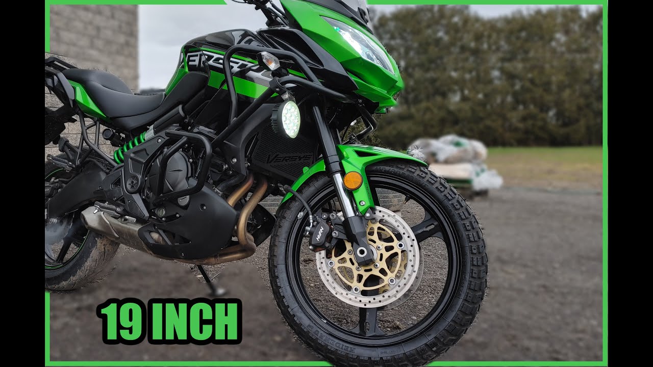 The 19 INCH front wheel VERSYS 650