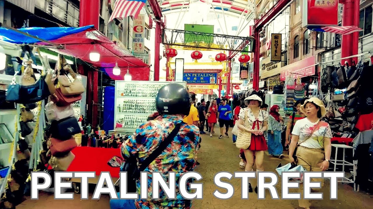 Inside the LARGEST FAKE DESIGNER MARKET in Petaling Street - Kuala Lumpur, Malaysia