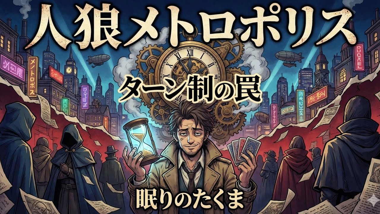 【人狼メトロポリス】メトロは後半発言が有利？ターン制が生んだ“罠”と感想戦大荒れ試合