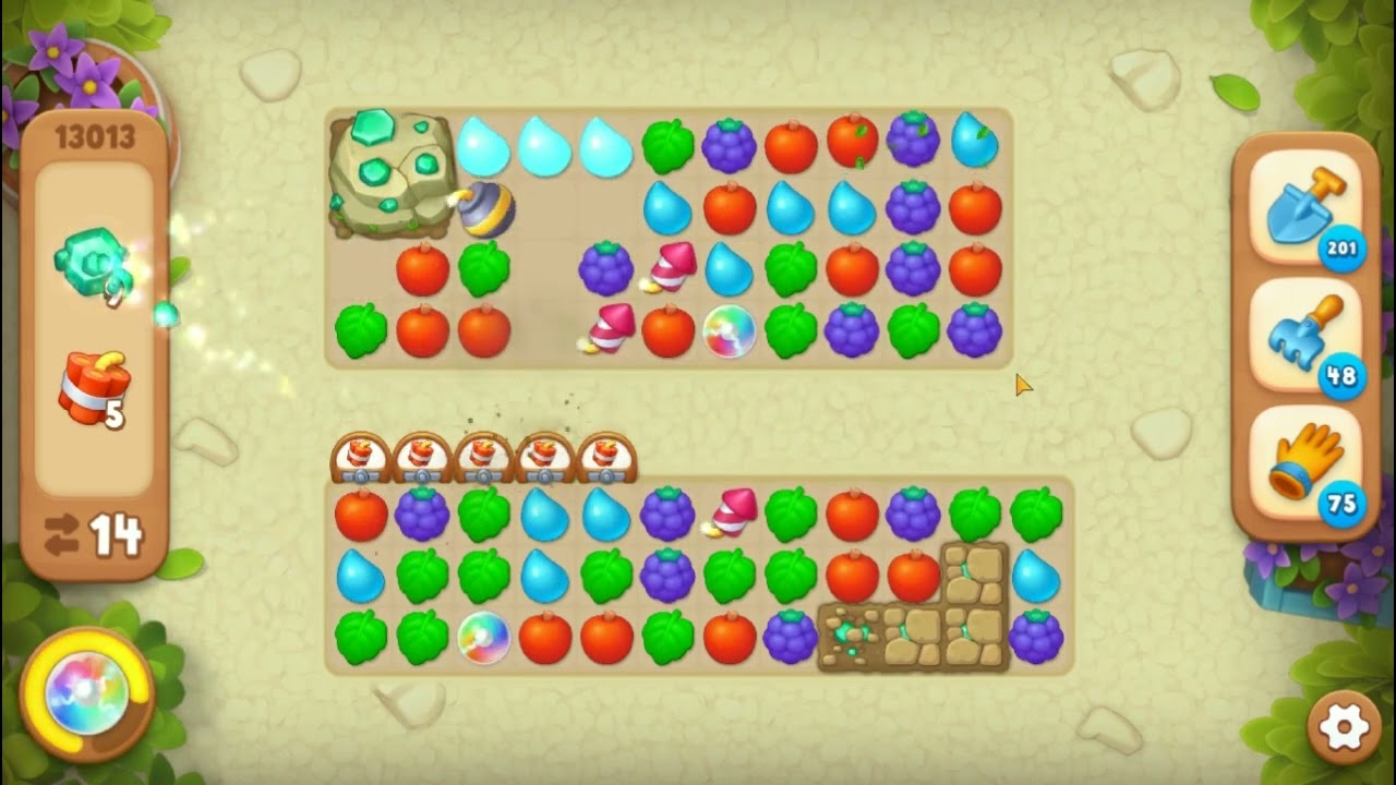 Gardenscapes Level 13013 No Boosters HD