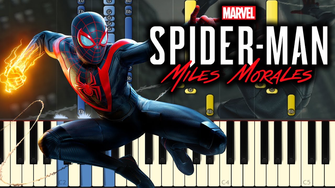 Marvel's Spider-Man: Miles Morales Main Theme [Piano Tutorial]