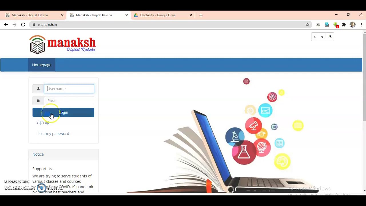 How to Use Manaksh Digital Kaksha
