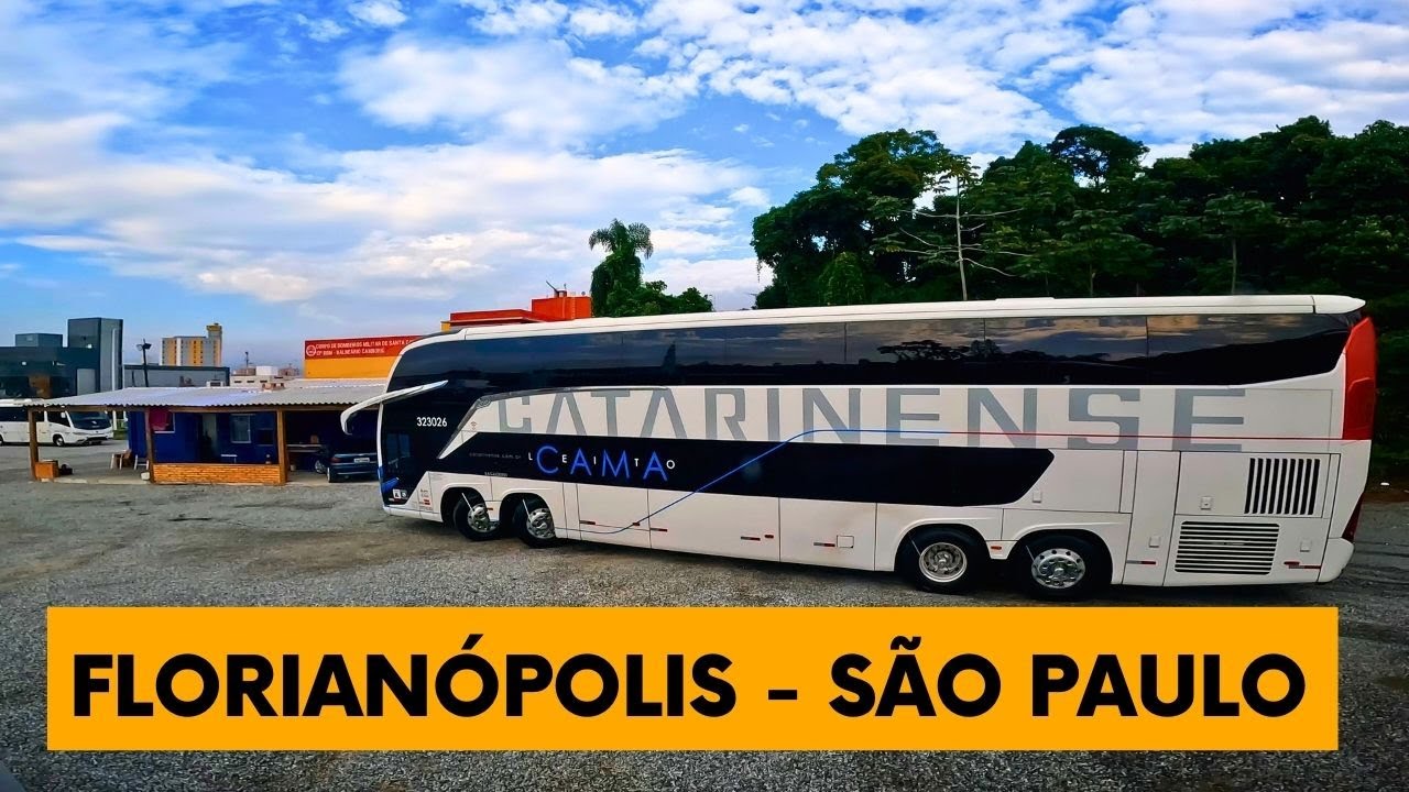Como é Viajar no Novo G8 da Auto Viação Catarinense na Rota Florianópolis-São Paulo - Ep 01