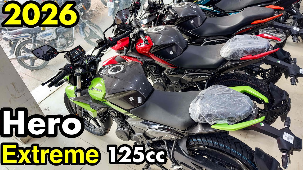 New 2026 Hero Extreme 125 R Bike latest price model color features review video #hero 