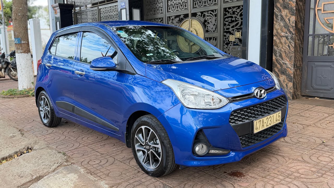 I10 ĐỜI  2018 SỐ SÀN BẢN ĐỦ ZIN TOÀN BỘ  CHẤT XE CỰC CỌP #daklak47 #hyundai #i10 