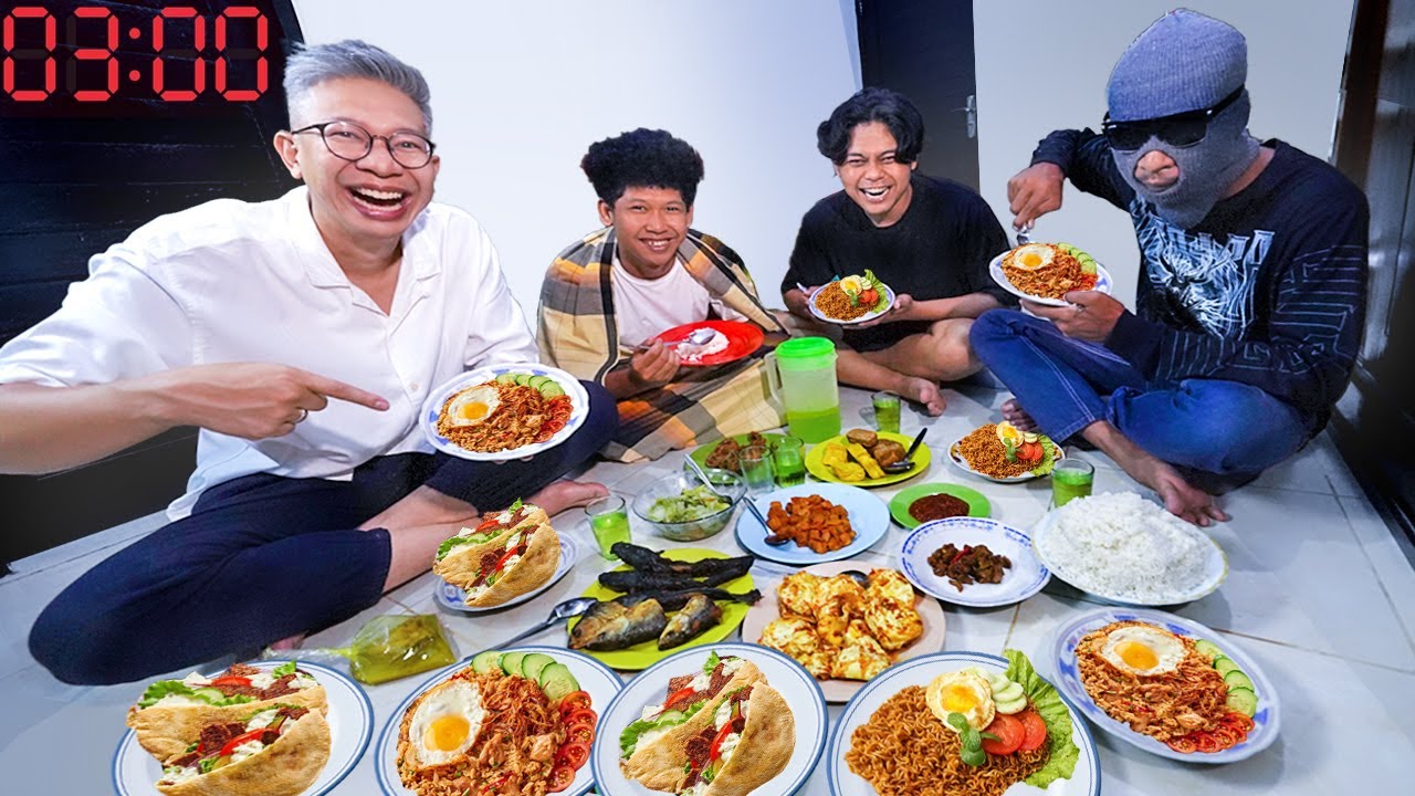 SAHUR DI RUMAH LUCKY!!