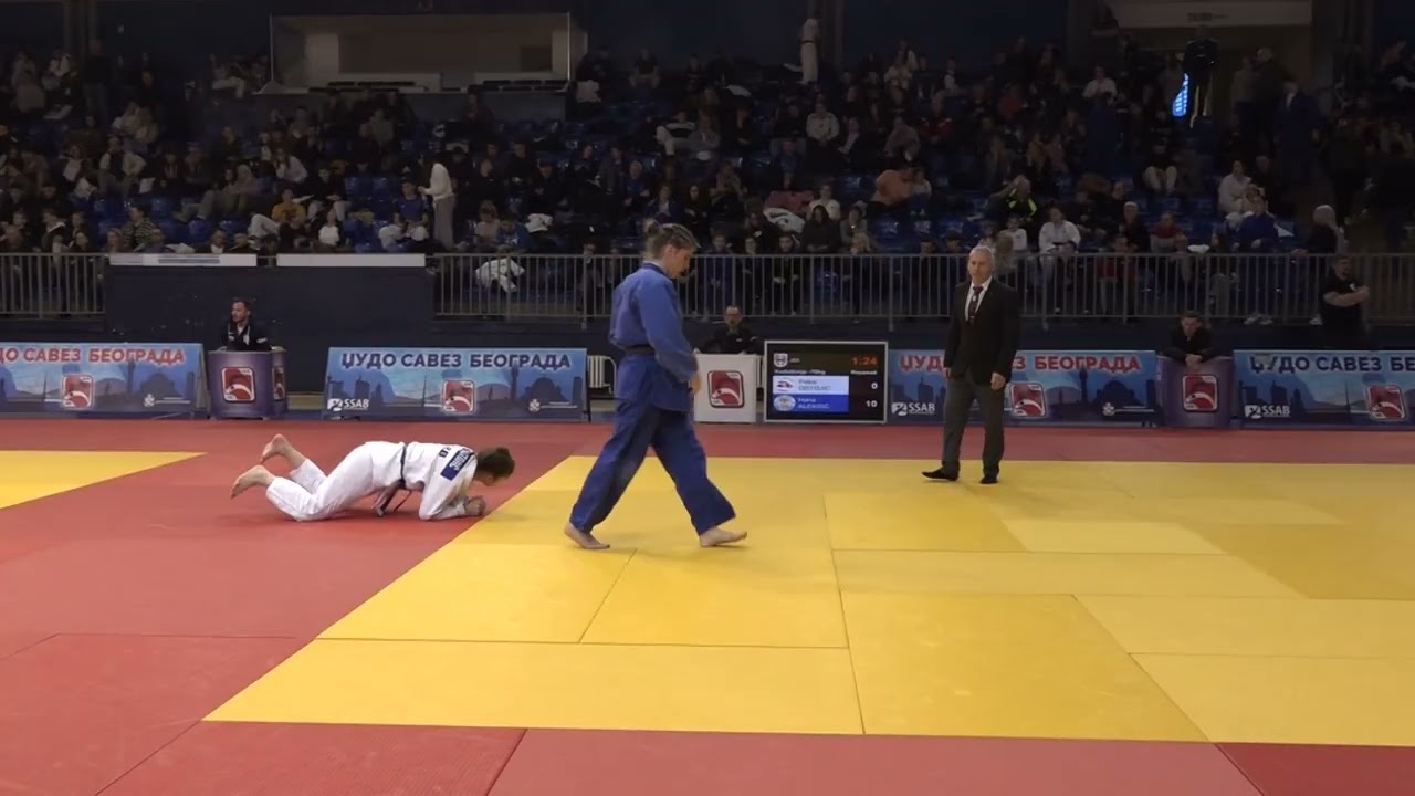 Petra Ostojić ASR Hana Aleksić NBG 0:1 -70kg #PrvenstvoBeogradaKadeti2026