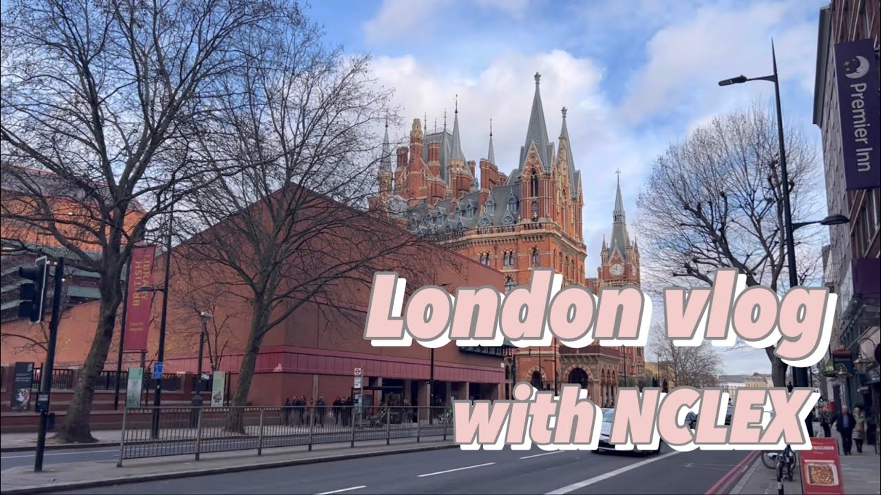 🇬🇧 휴가의 시작을 런던에서 NCLEX로! / 히드로공항/ LSE passfield hall/ London library