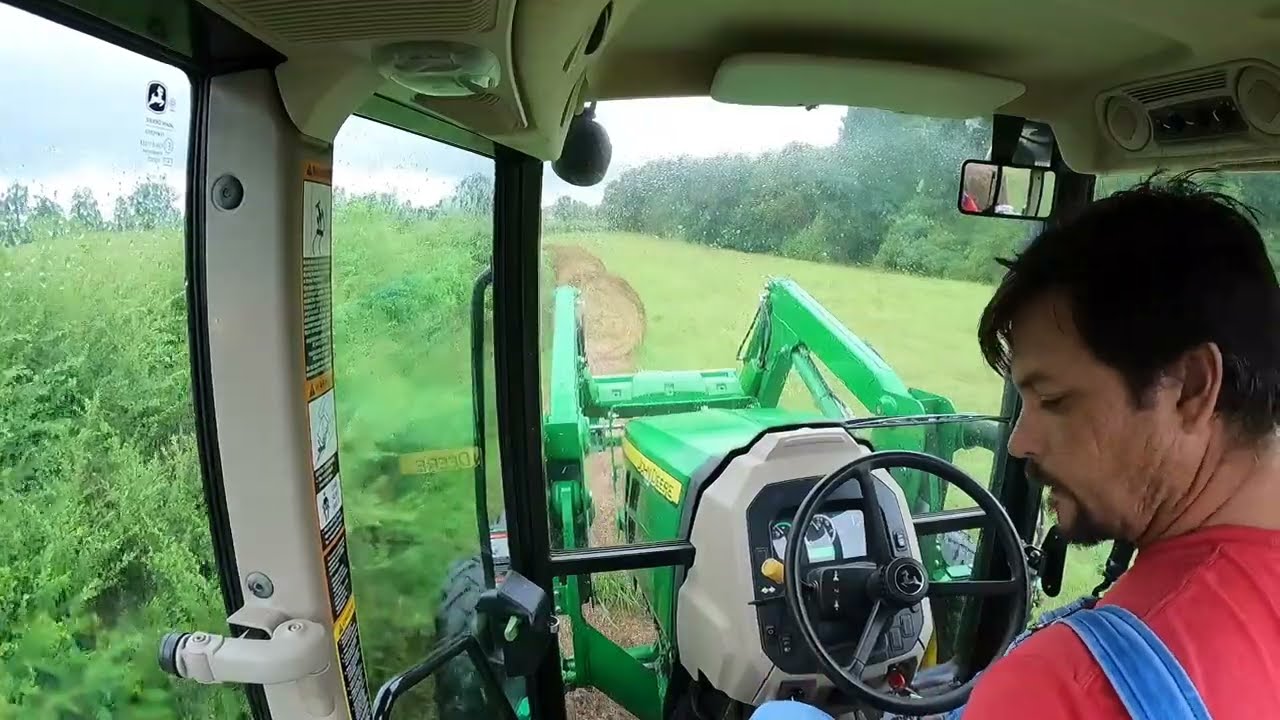 Delivering Round Bales