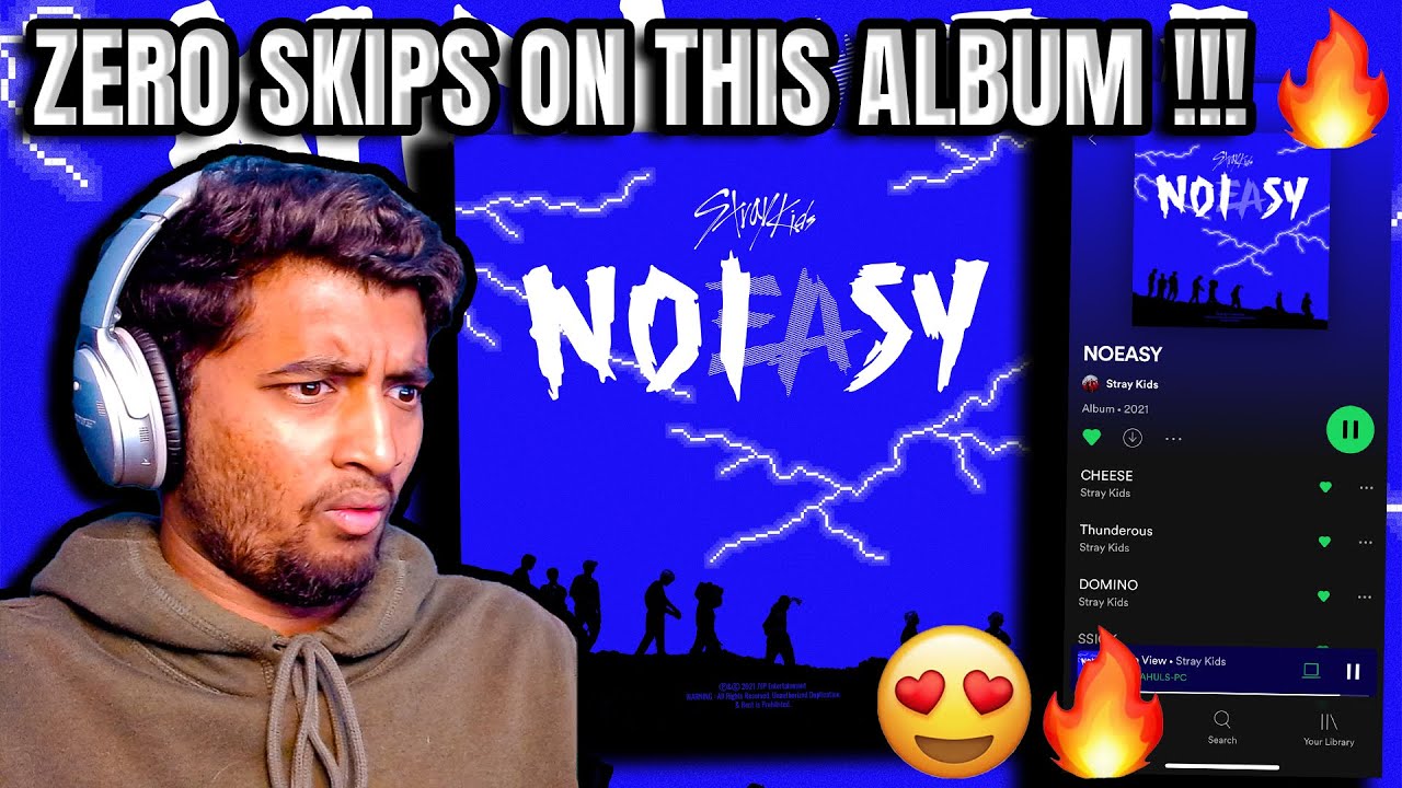 STRAY KIDS - 'NOEASY' Full Album LISTENING PARTY/REACTION !! (2nd Album)