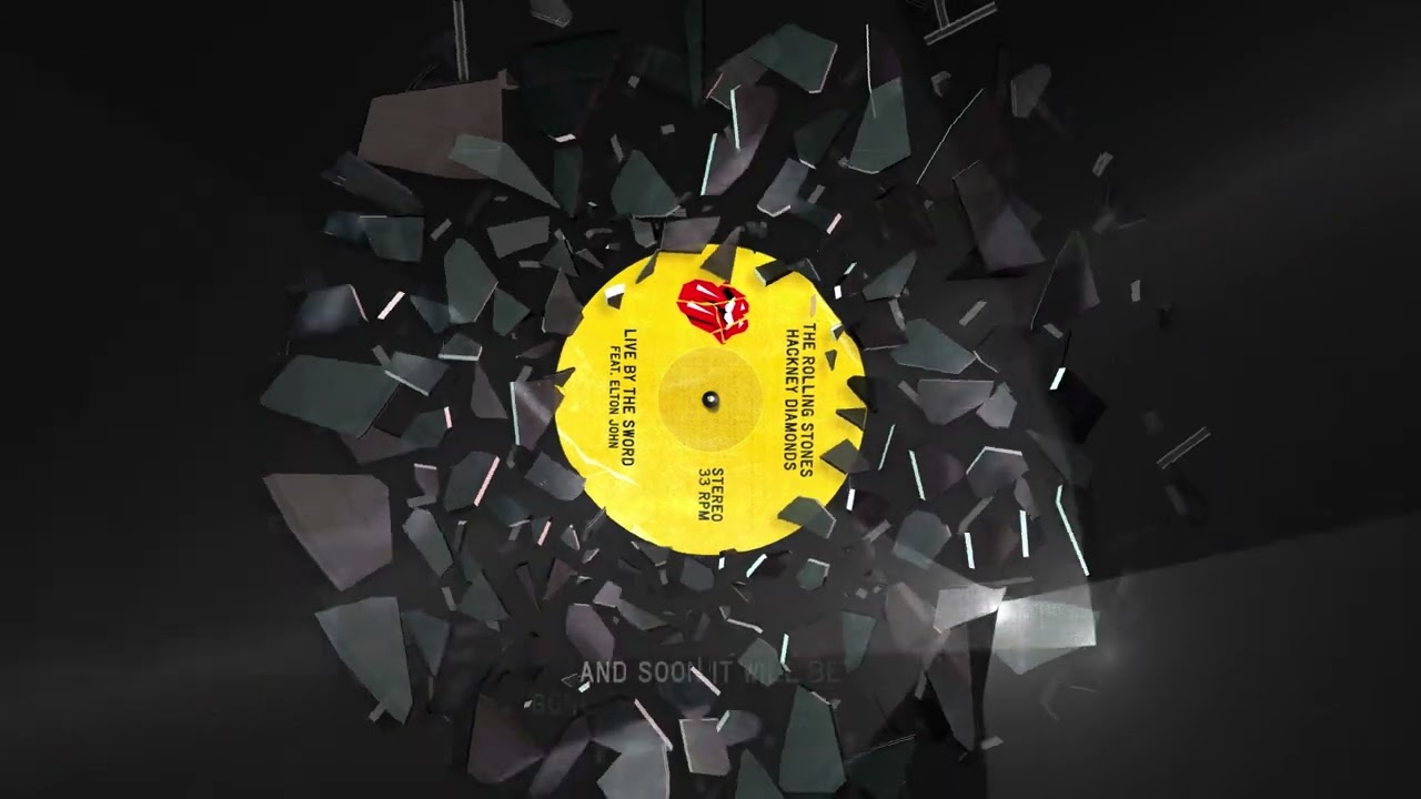 The Rolling Stones &mdash; Live By The Sword Feat. Elton John (Lyric video)