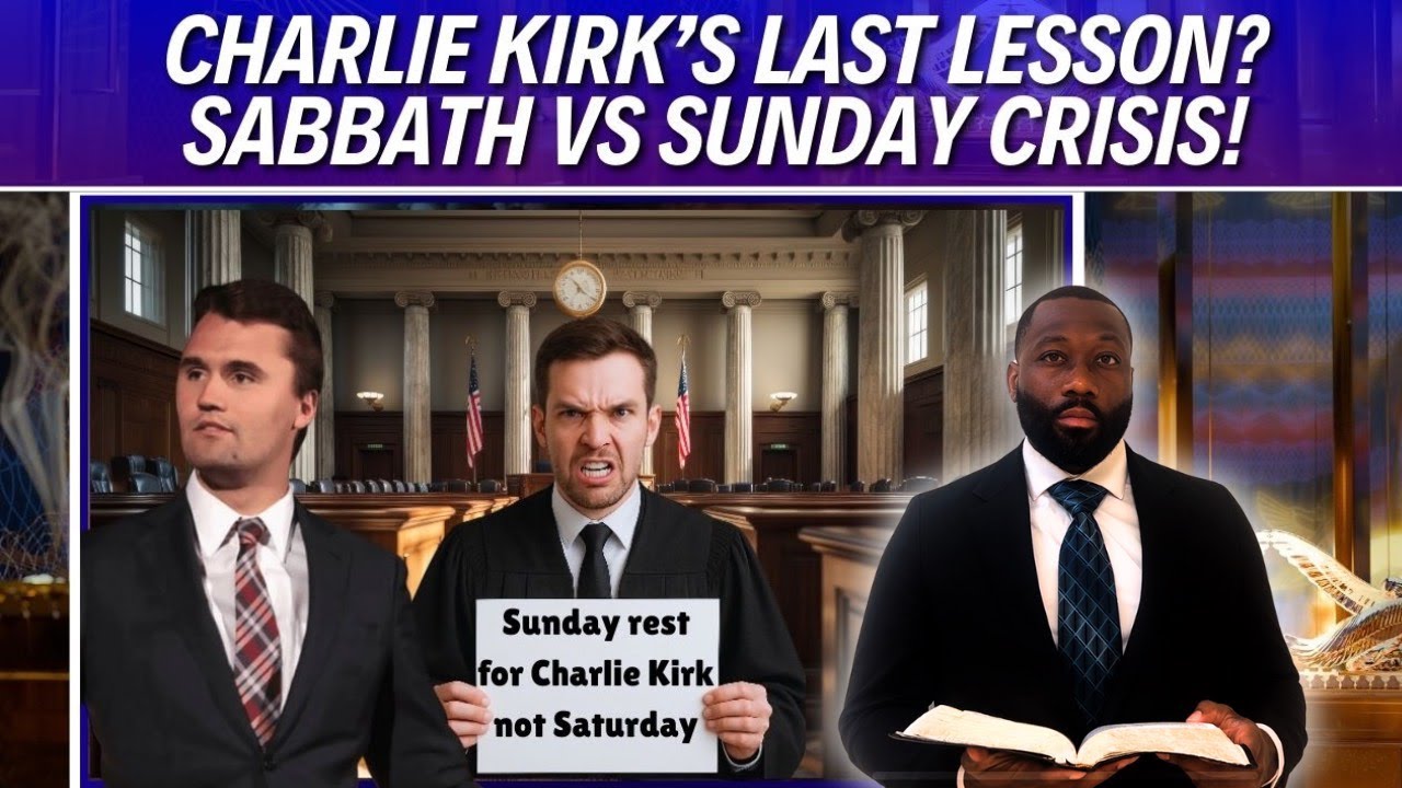 Charlie Kirk's Last Lesson? Sabbath vs Sunday Crisis At Hand! How To Overcome Sin In The Sanctuary?