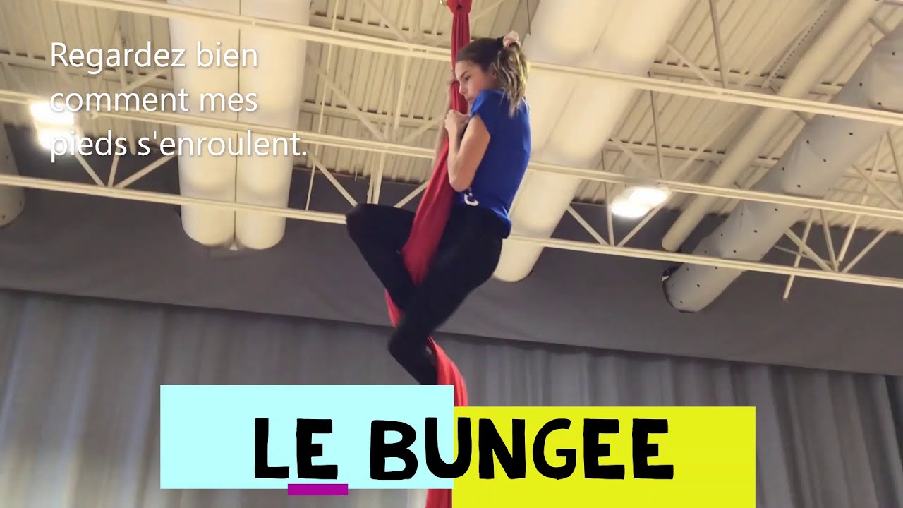 Tissus Aérien/Aerial Silk - Tutoriel ''Bungee''
