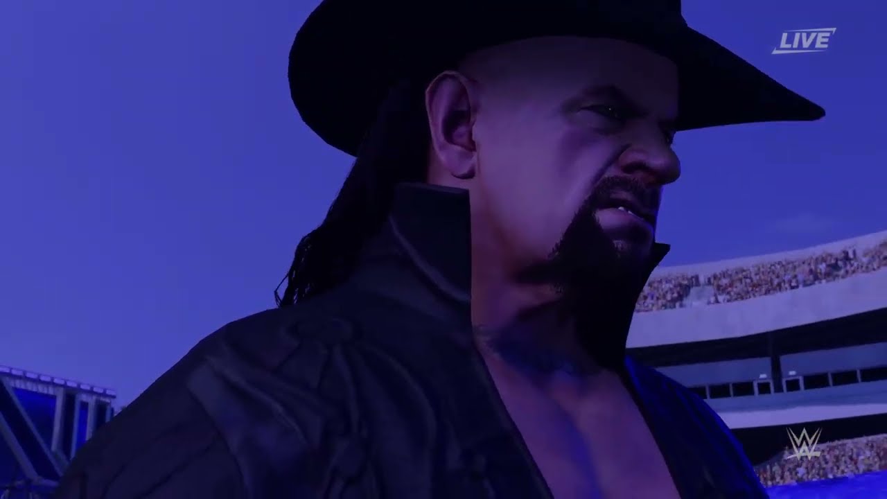 Андертейкер против Брэя Уайатта | Симуляция матча WWE WrestleMania 31 от WWE 2K