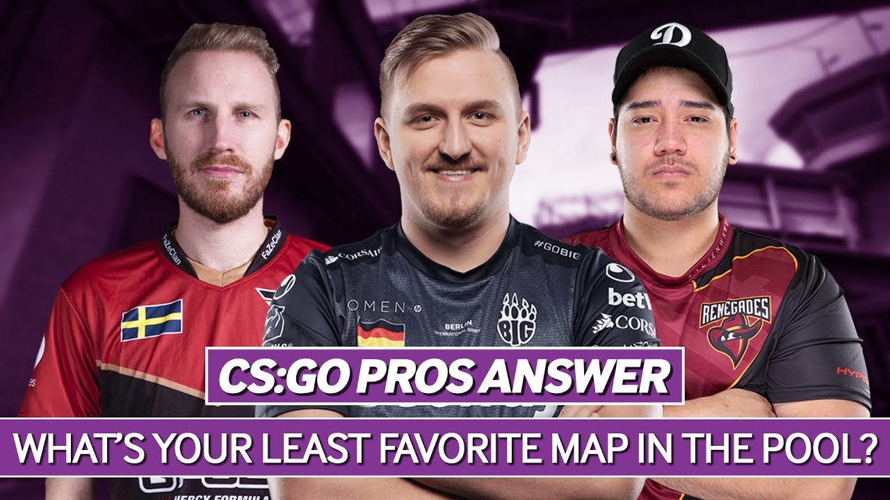 CS:GO Pros Answer: What's Your Least Favorite Map?