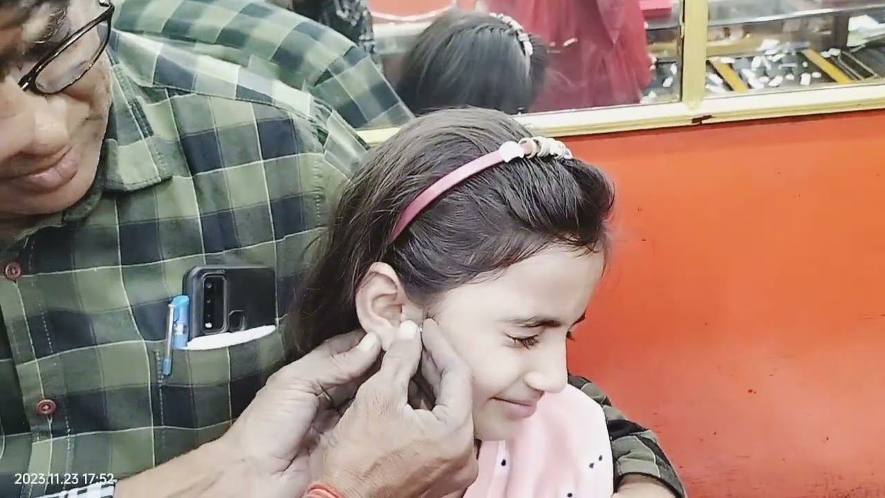 Ear piercing ceremony #viral #views #goneviral #earpiercing #vlog #youtubevideo #youtube #youtubere