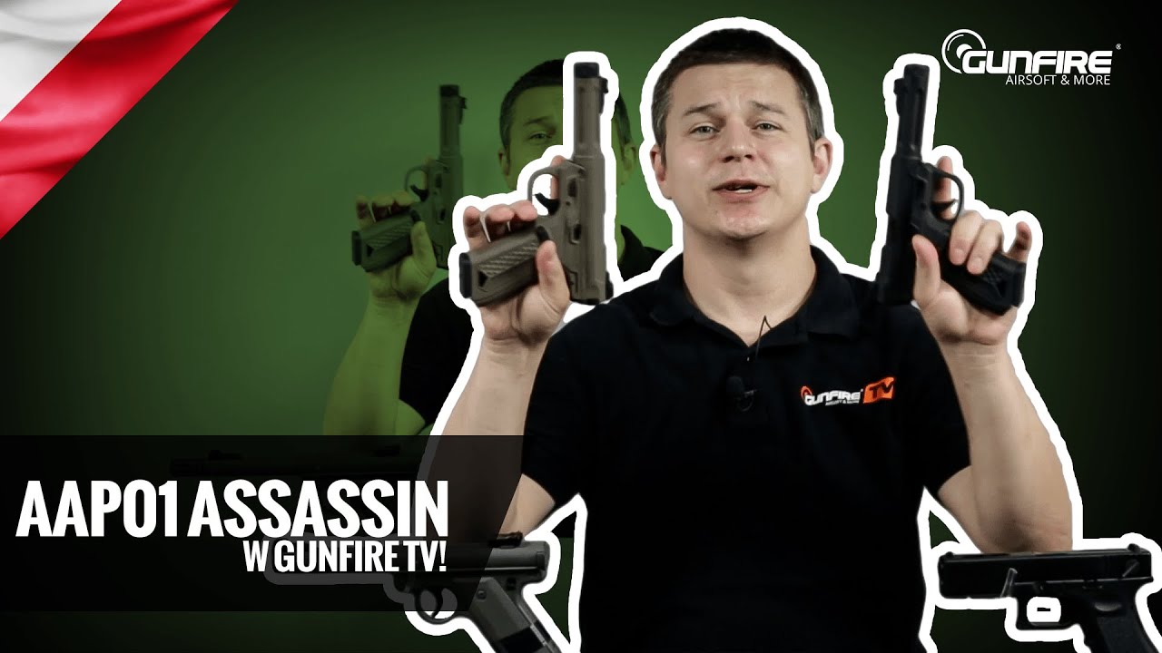 AAP01 Assassin - Recenzja pistoletu na Green Gas od Action Army - Gunfire TV
