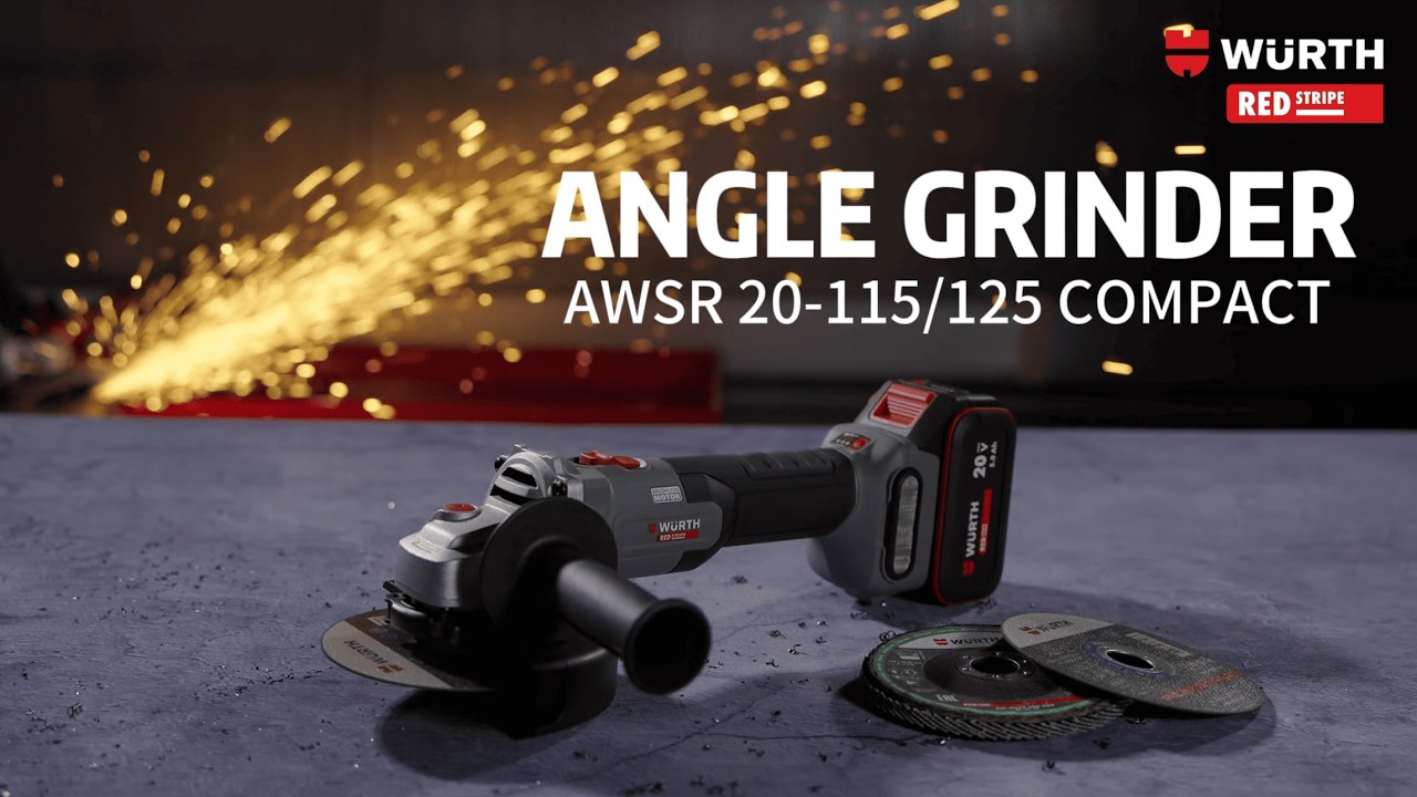 Würth RedStripe | Cordless Angle Grinder AWSR 20 115/125 COMPACT