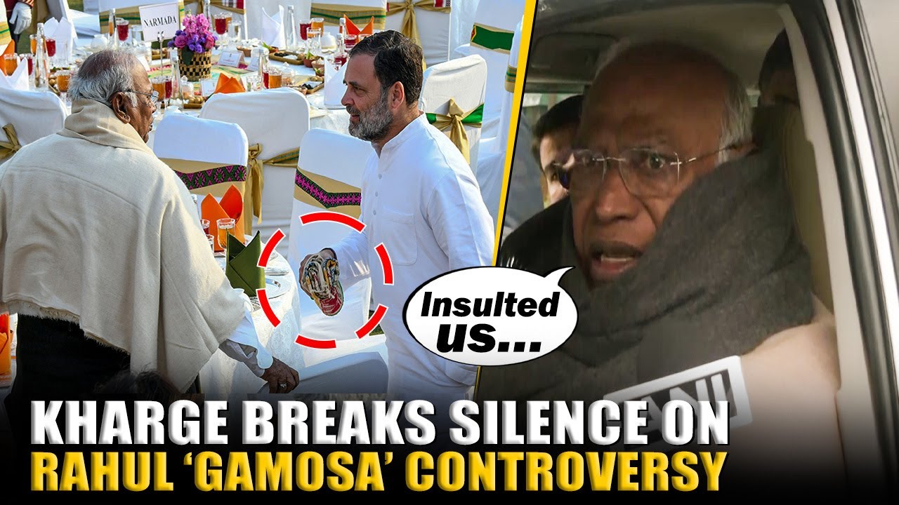 Kharge breaks silence on third row seating on Republic Day, questions Rahul 'gamosa' controversy