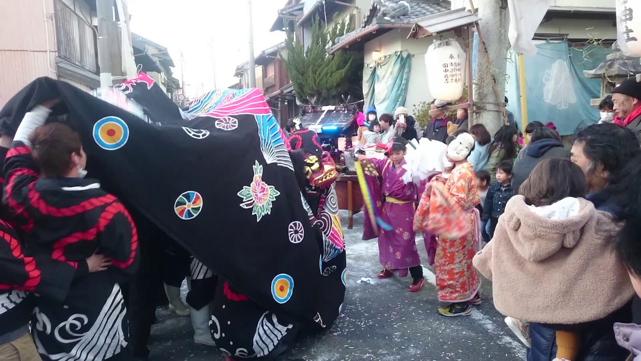 お祭りハンター早良皇子の〜南紀お祭り探訪記2019❗〜江川・竜宮さん獅子舞〜ハヤ舞わし❗