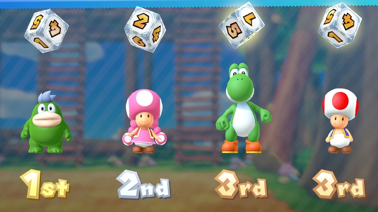 Mario Party 10 - Spike Yoshi Toad Toadette (Chaos Castle)