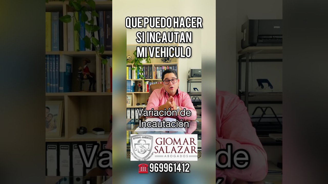 Que puedo hacer si incautan mi vehículo