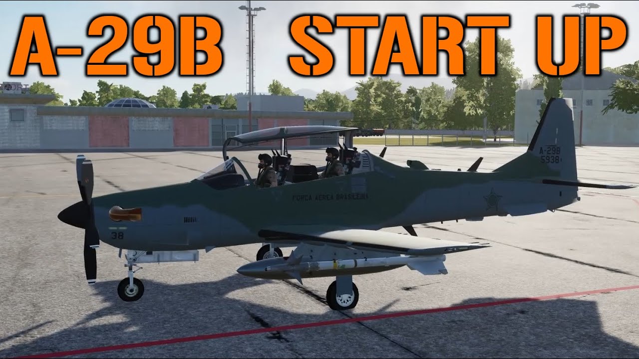 DCS A-29B Super Tucano English Start Up Procedure