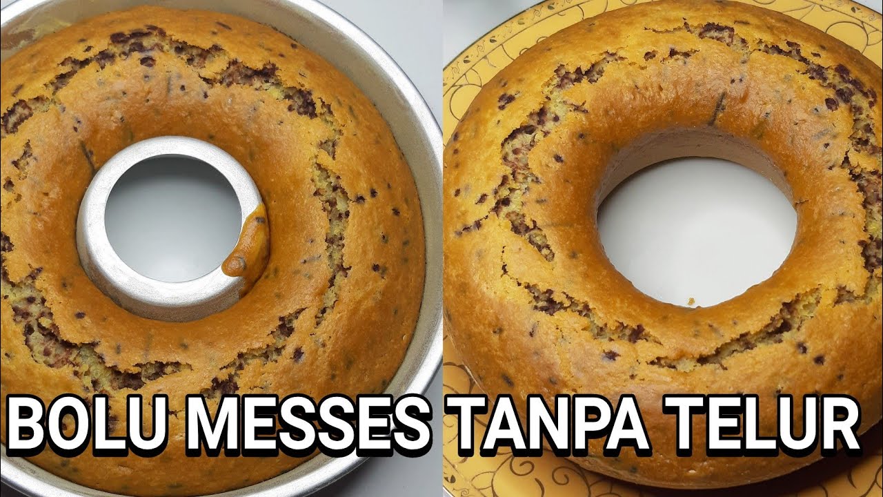 POKOKNYA ENAK BOLU TANPA TELUR CUMA ADUK ADUK LANGSUNG JADI | BOLU MESSES