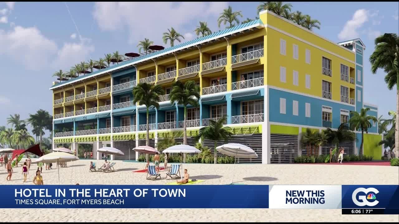 Fort Myers Beach Town Council holds public heaing on proposed Times Square hotel