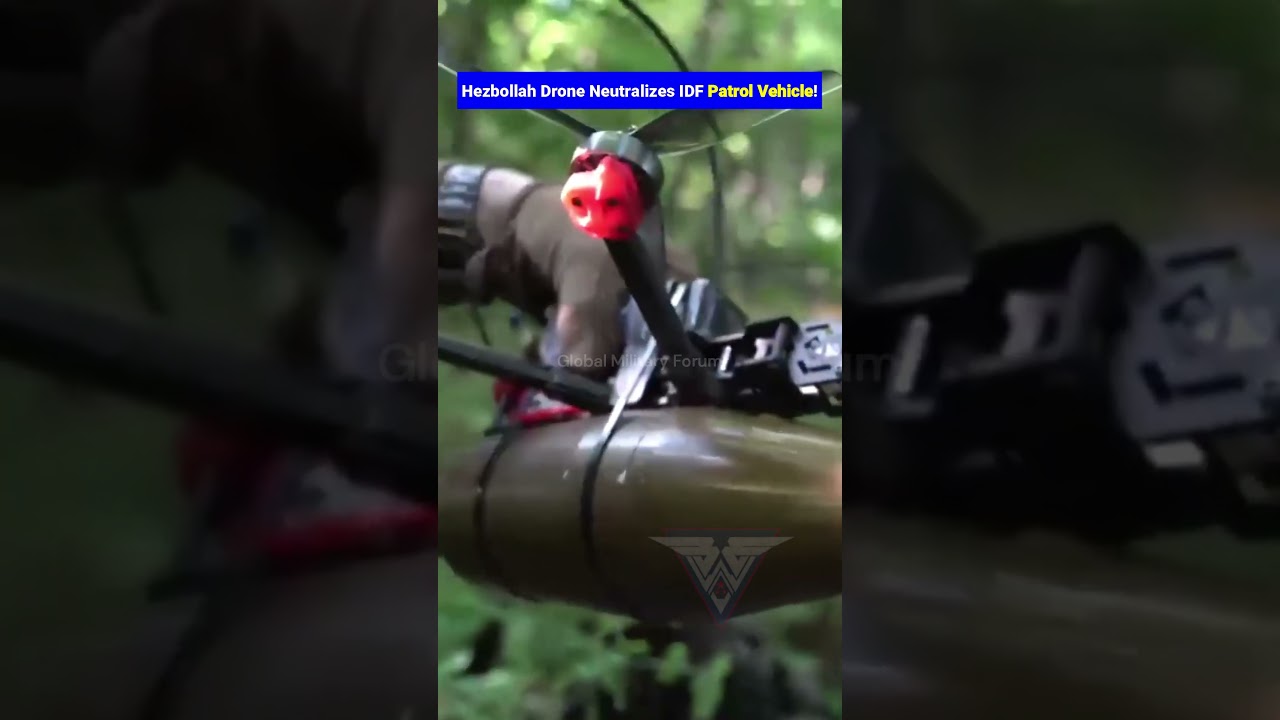 Hezbollah Drone Strike Targeted IDF Humvee