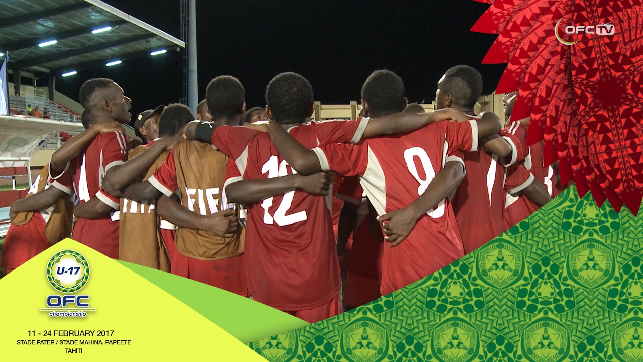 2017 OFC U-17 CHAMPIONSHIP | MD5 Papua New Guinea v Tahiti Highlights