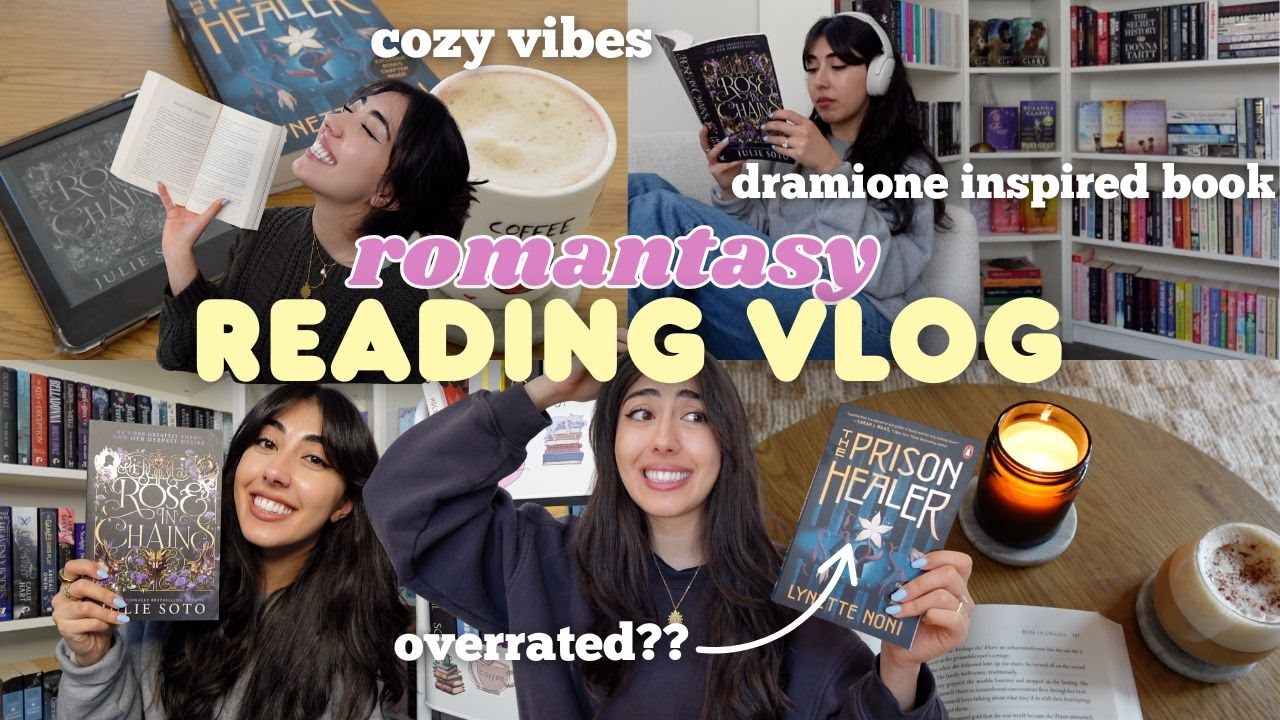 ЧИТАЮ ВЛОГ📚🤎 читаю романтику целую неделю🏰🌹 *без спойлеров*