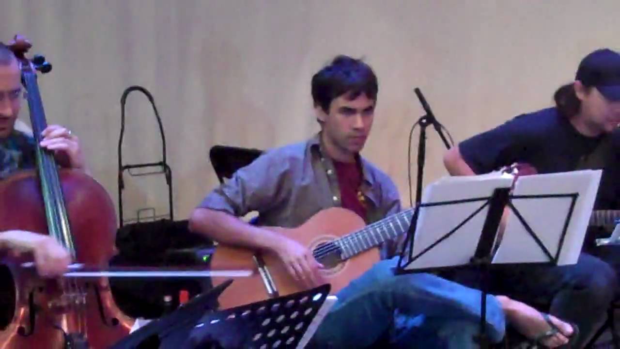 Eyedentity rehearses with Arthur Verocai 2010 