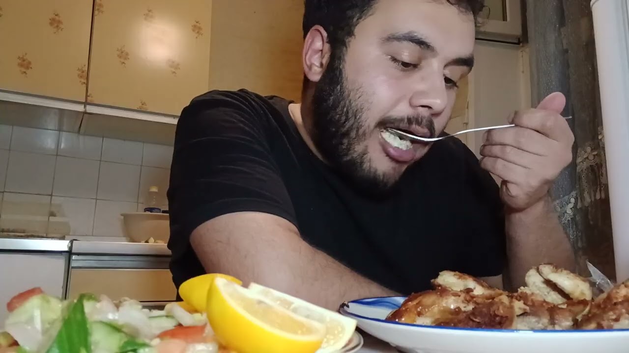 Mukbang|Мукбанг филе голени курицы и куриные слайсы из куриной грудки|Луковый салат 